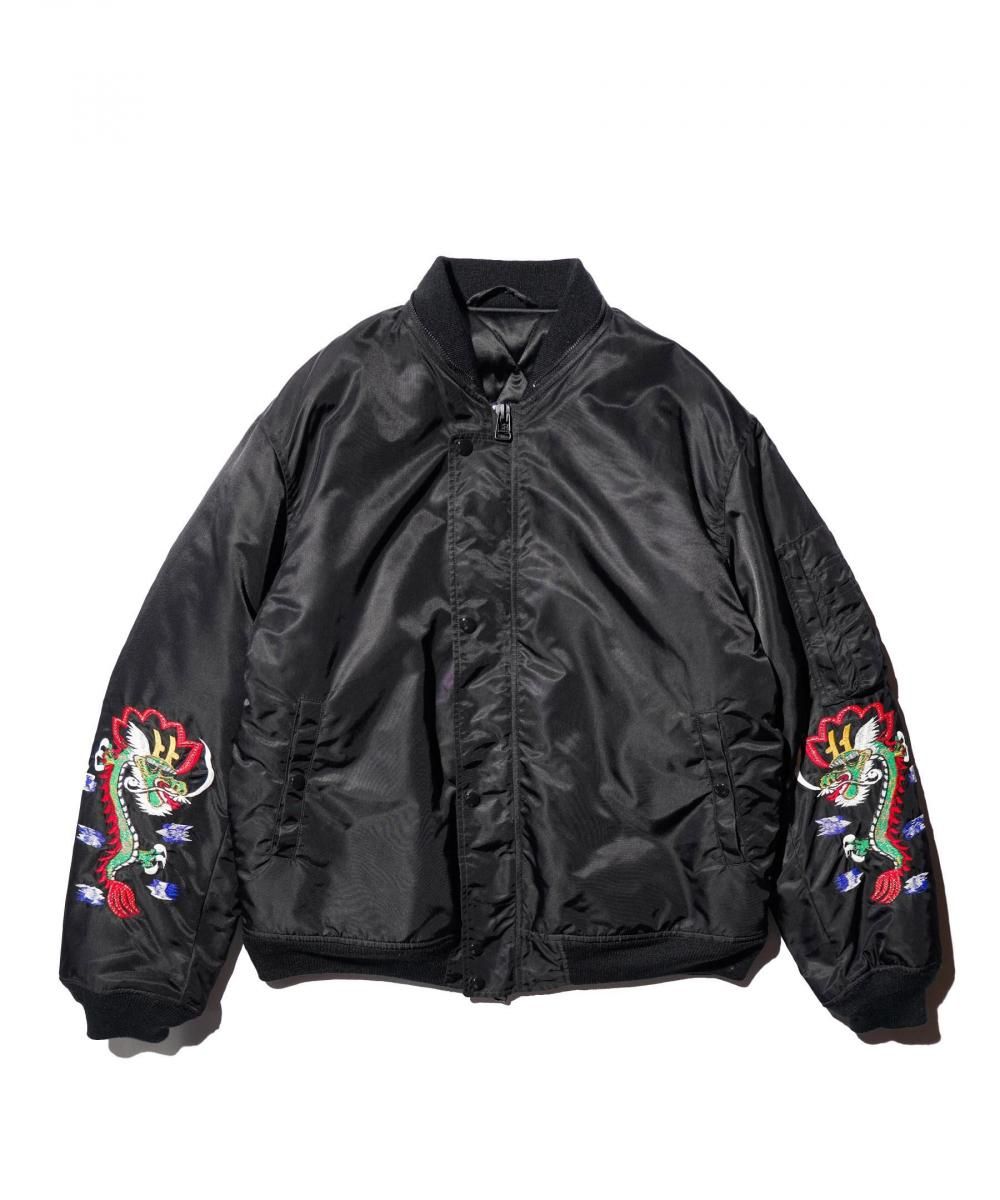 THRIFTY LOOK / KOREAN SOUVENIR PADDED JACKET