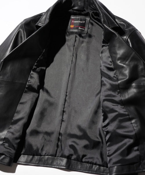 LEATHER DOUBLE RIDERS JACKET