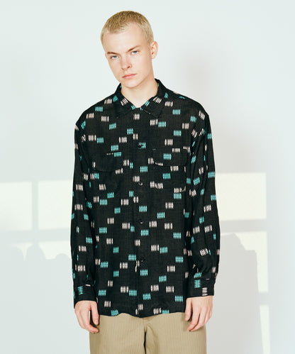 PRINTED RAYON ROOP COLLAR SHIRTS