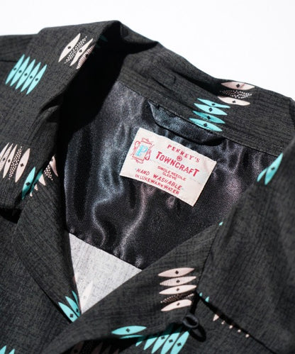 PRINTED RAYON ROOP COLLAR SHIRTS