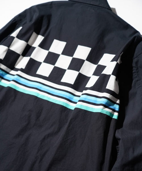 PRINTED ROCKABILLY BLOUSON