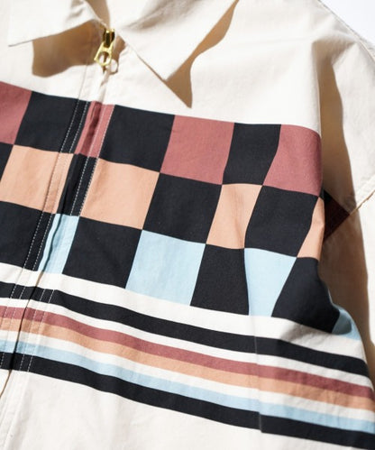 PRINTED ROCKABILLY BLOUSON