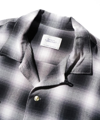 60S OMBRE LOOP COLLAR S/S SHIRTS