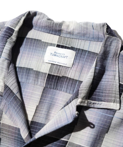 60S OMBRE LOOP COLLAR S/S SHIRTS