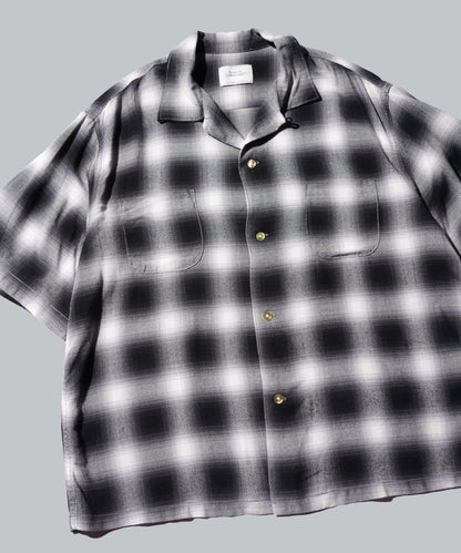 60S OMBRE LOOP COLLAR S/S SHIRTS