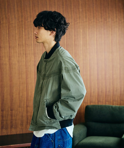 PIGMENT DYE DERBY JACKET
