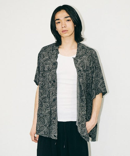 PRINTED BEACH SHIRT