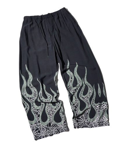 PRINTED BAGGY PANTS