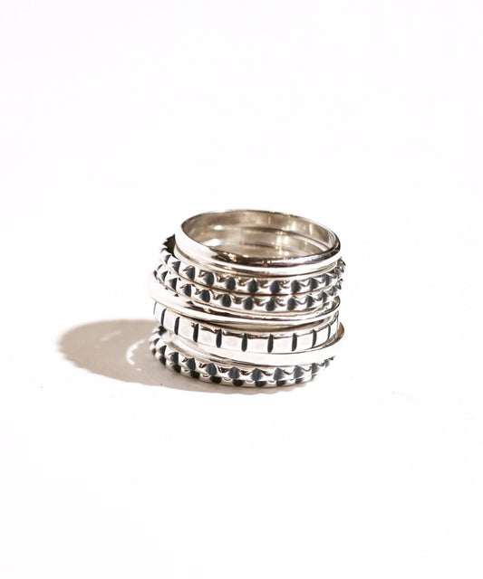 CRAFTED 8P LAYER RING × END