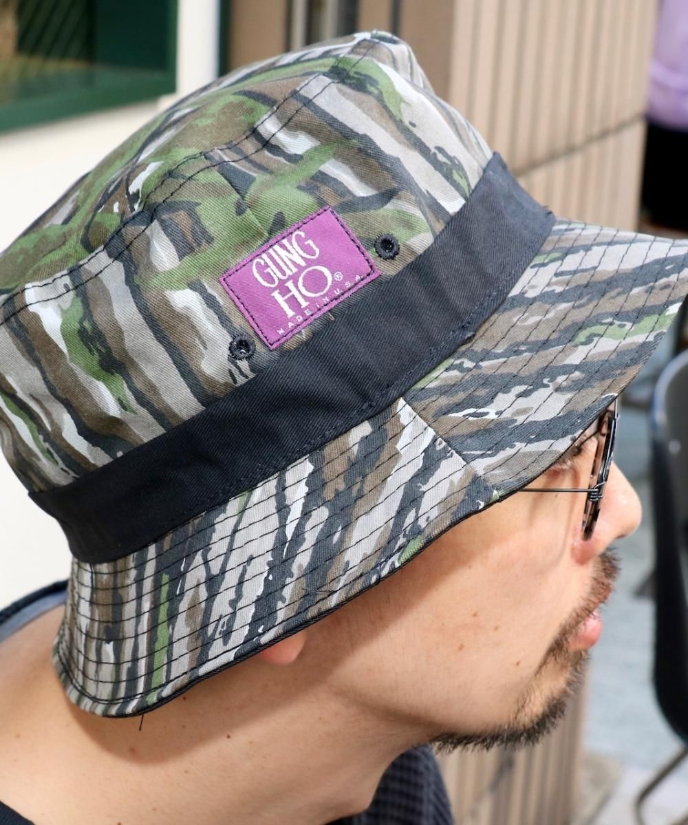 VINTAGE-BUCKET HAT MADE IN USA