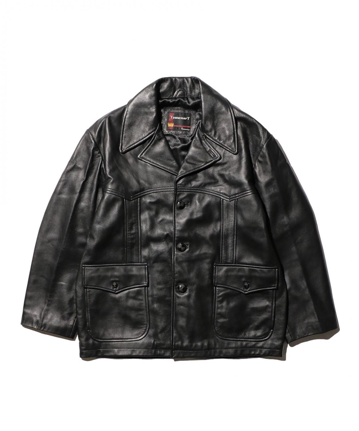 LEATHER RANCHER COAT
