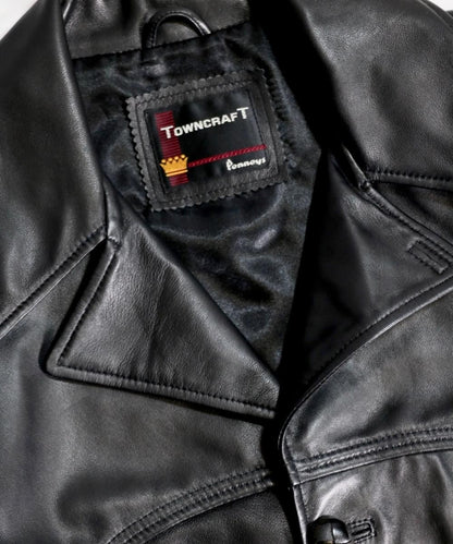 LEATHER RANCHER COAT