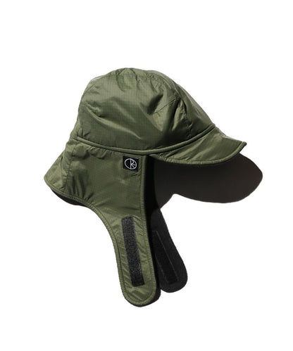 LUKE FLAP CAP RIPSTOP-BLACK LINE-