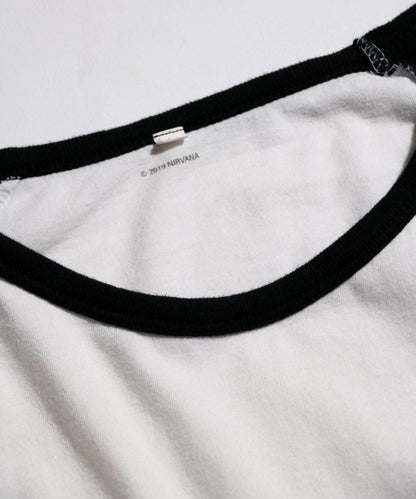 THRIFTY "NIRVANA" TRIANGLE IN UTERO BASE BALL TEE