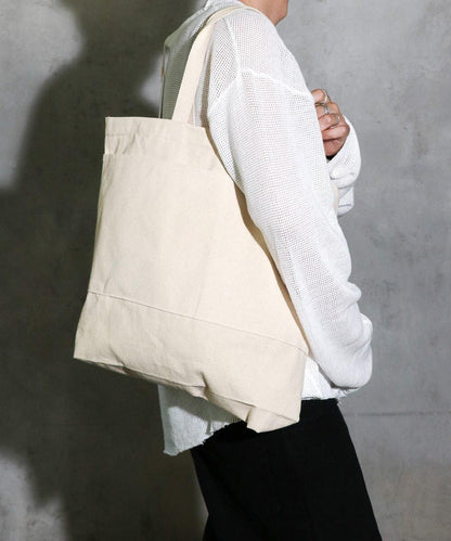 THE FOX CANVAS TOTE BAG LARGE