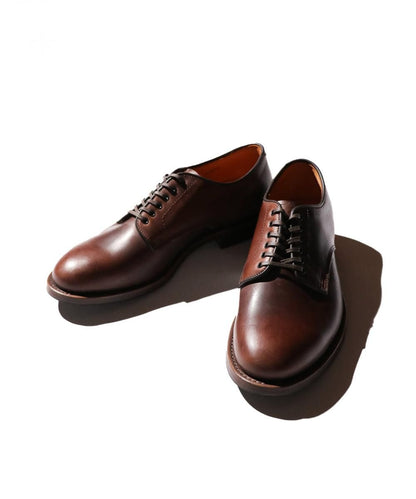 TOWNCRAFT × WHEEL ROBE /  6-EYE PLAIN TOE DERBY SHOES