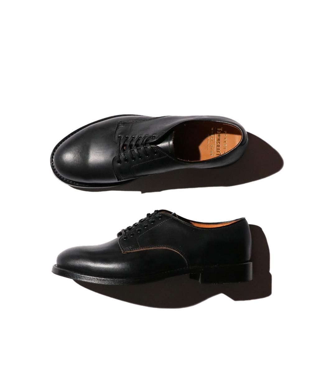TOWNCRAFT × WHEEL ROBE /  6-EYE PLAIN TOE DERBY SHOES
