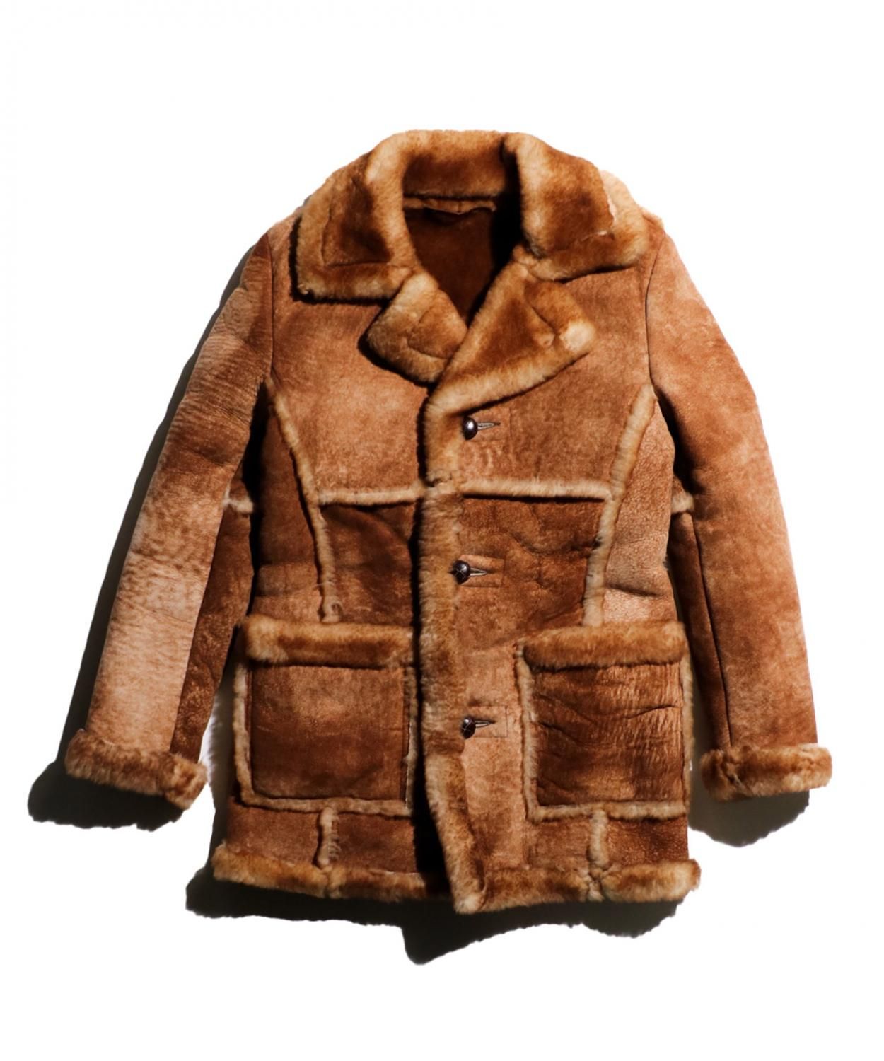VINTAGE / RANCHER AUTHENTIC STYLING by SCHOTT BROS MUTON RANCH COAT