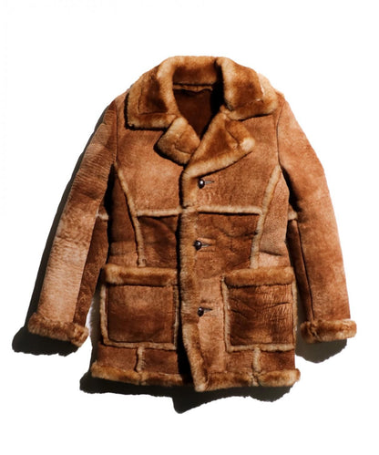 VINTAGE / RANCHER AUTHENTIC STYLING by SCHOTT BROS MUTON RANCH COAT