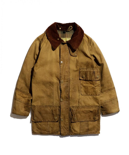 VINTAGE / 1950-1960's Barbour SOLWAY ZIPPER YELLOW LABEL  MADE IN ENGLAND