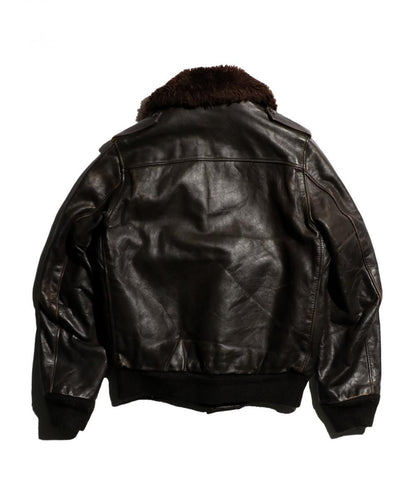 VINTAGE / 1960-1970's SCHOTT NYC IS-674-MS LEATHER QUILTING LINED G-1 STYLE JACKET