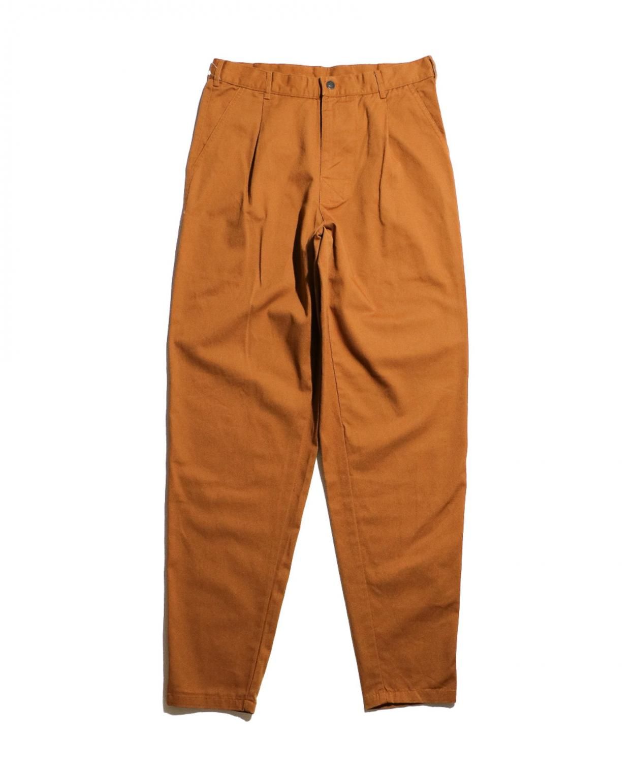 VINTAGE / 1980's STUSSY TWILL TAPERED PANTS MADE IN USA