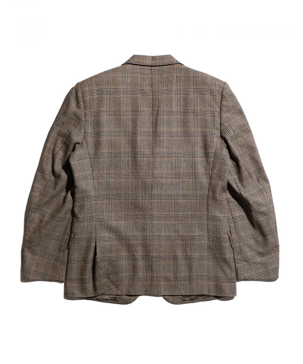 VINTAGE / OLD SARTORIA ROSSI GLENURQUHART CHECK 3BUTTONS JACKET MADE IN ITALY