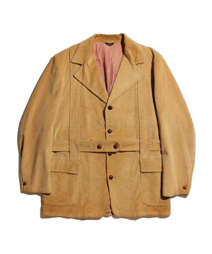 VINTAGE / 1970's L.L.BEAN CORDUROY NORFOLK STYLE JACKET