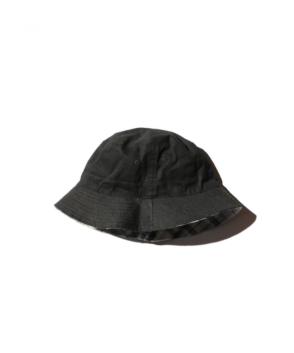 THE FOX ONE-POINT 2WAY PATCHWORK BUCKET HAT