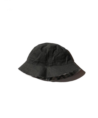 THE FOX ONE-POINT 2WAY PATCHWORK BUCKET HAT