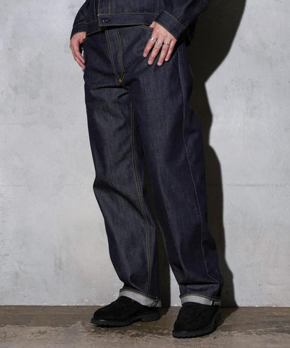 BACK STRAP 40S 5POCKET PANT RIGID