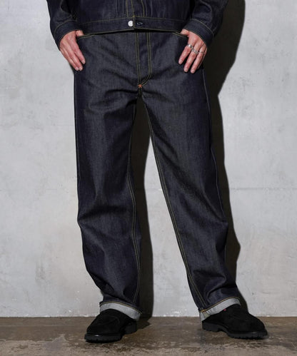 BACK STRAP 40S 5POCKET PANT RIGID