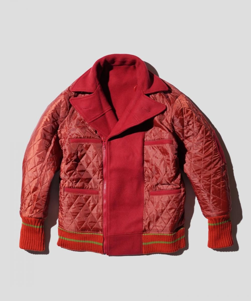 OLD / SHANTii REVERSIBLE AWARD JACKET STYLE P-COAT
