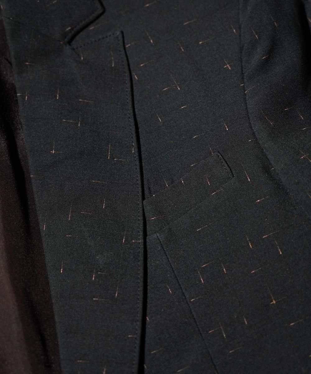 OLD / 1980’s- COTLER SHADOW WEAVE BOX JACKET