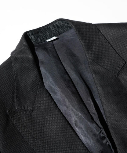 OLD / JOHN GALLIANO PEAKED LAPEL ONE-BUTTON JACKET