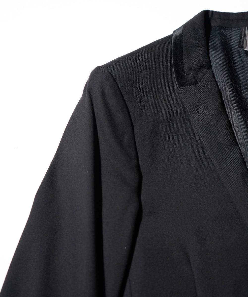 OLD / DIOR HOMME TAILORED LONG TUXEDO JACKET 2008AW by Kris Van Assche