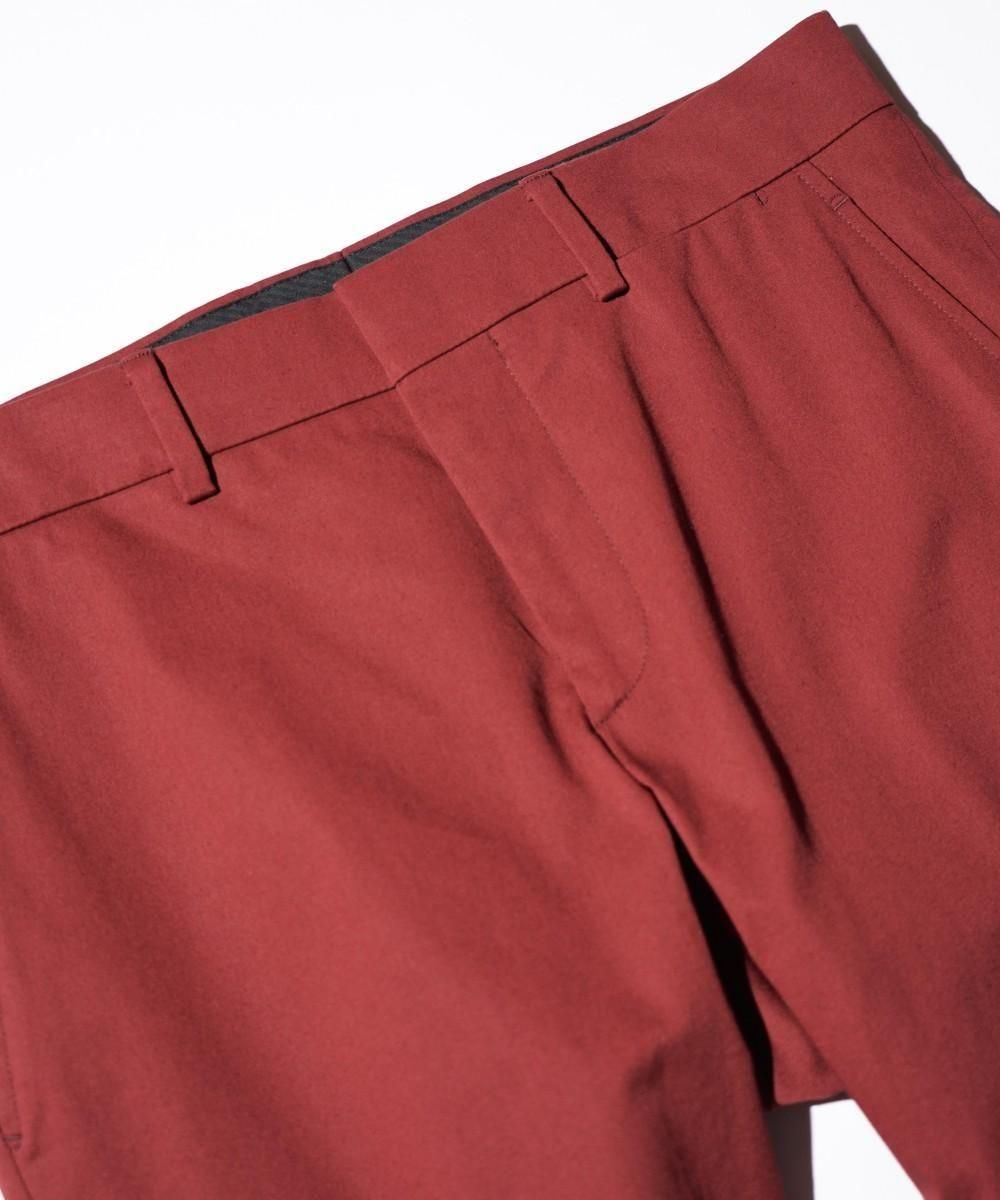 OLD / HERMES BURNT ORANGE STRAIGHT-LEG SLACKS