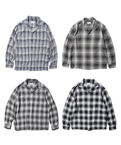【一部予約】【WEB限定】TOWNCRAFT / 60S OMBRE LOOP COLLAR SHIRTS