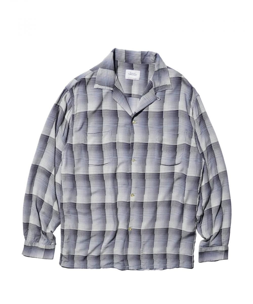 【一部予約】【WEB限定】TOWNCRAFT / 60S OMBRE LOOP COLLAR SHIRTS