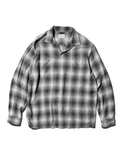 【一部予約】【WEB限定】TOWNCRAFT / 60S OMBRE LOOP COLLAR SHIRTS