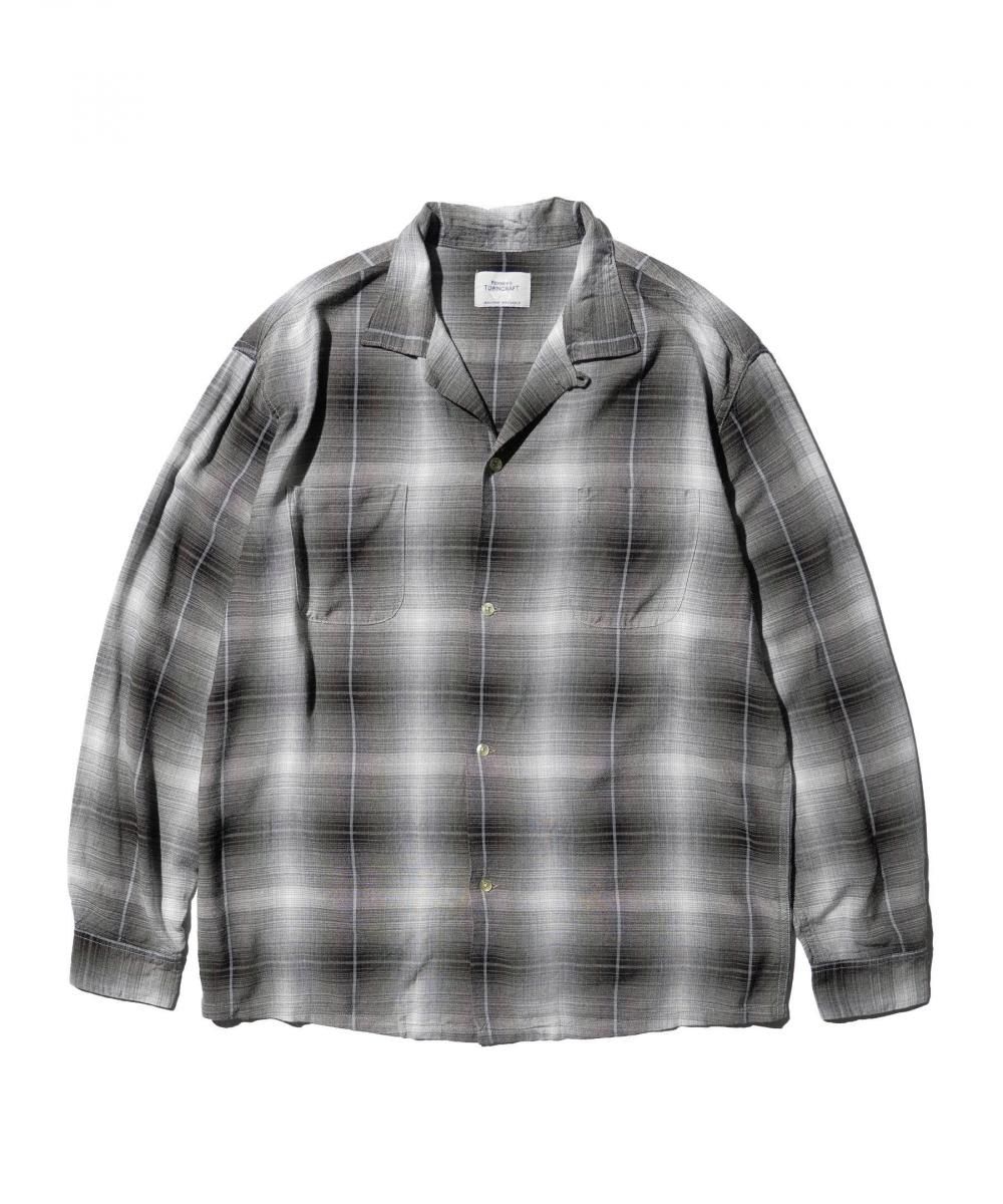 【一部予約】【WEB限定】TOWNCRAFT / 60S OMBRE LOOP COLLAR SHIRTS