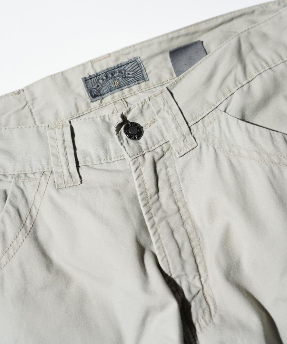 OLD / 1990's- JEP'S PANEL KNEE DRAWSTRING WIDE 5-POCKET PANTS
