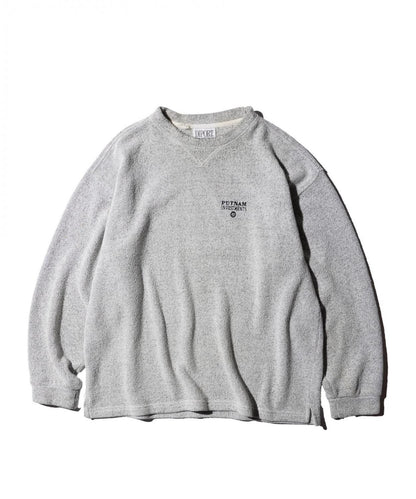 OLD / 1990's- ”PUTNAM INVESTMENT” DIPORT USA HEATHER GRAY SWEAT