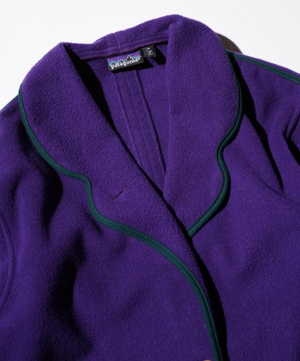 OLD / 1990's- PATAGONIA PIPING FLEECE JACKET