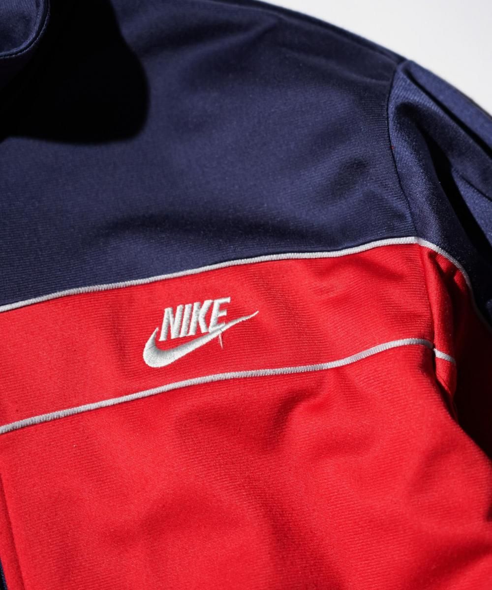 OLD / 1984's- NIKE COLORBLOCK PIPING TRACK JACKET