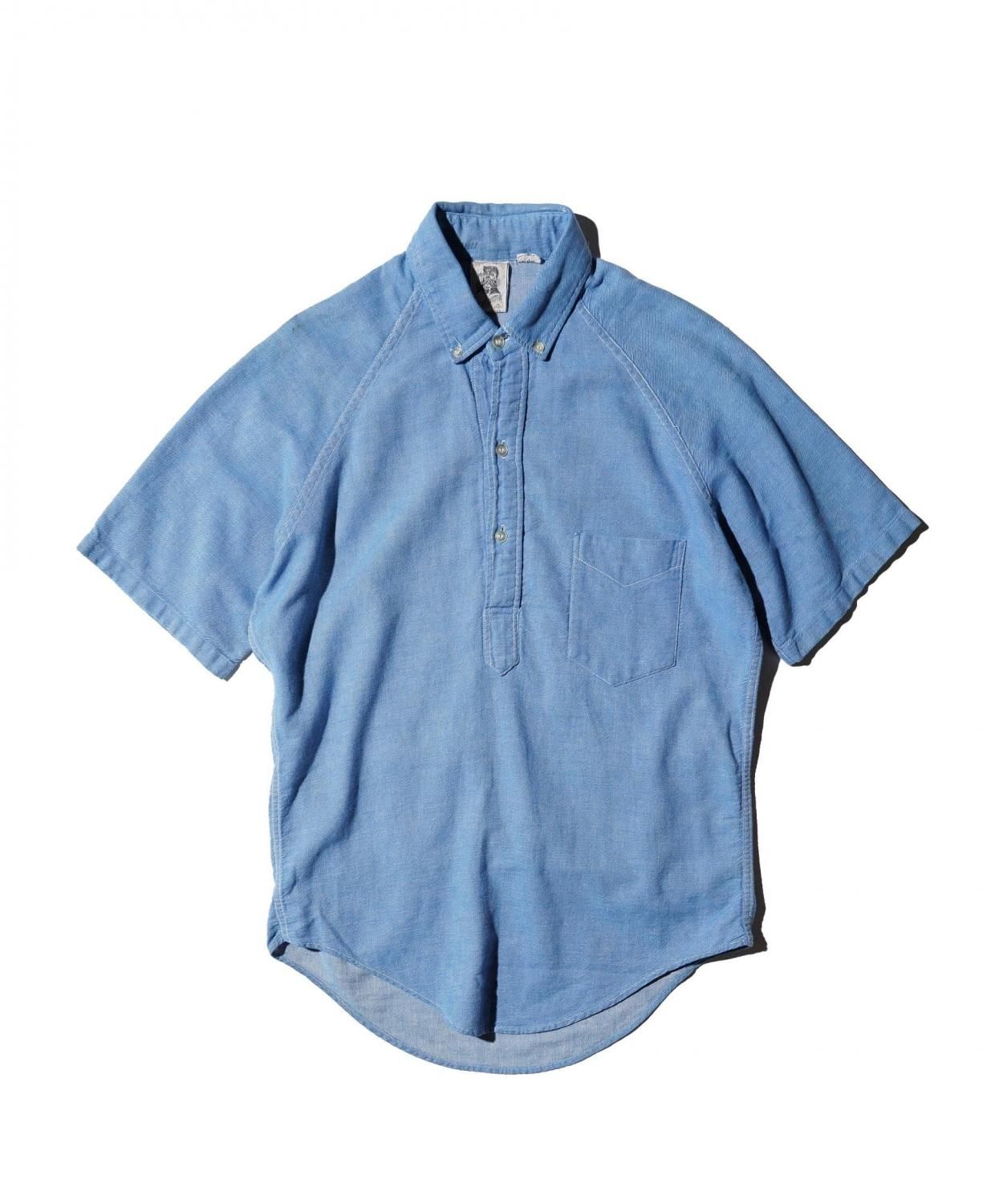 OLD / KENNINGTON RAGLAN SLEEVE CHAMBRAY SHIRT