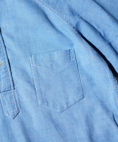 OLD / KENNINGTON RAGLAN SLEEVE CHAMBRAY SHIRT