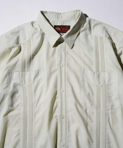 OLD / GUAYABERAS YUCATECAS SHORT SLEEVE CUBA SHIRT