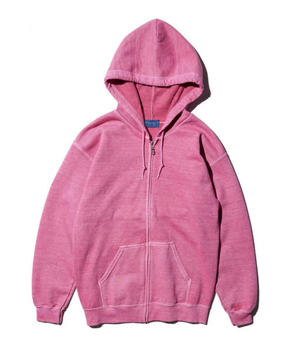 90S PIGMENT FULL ZIP HOODIE