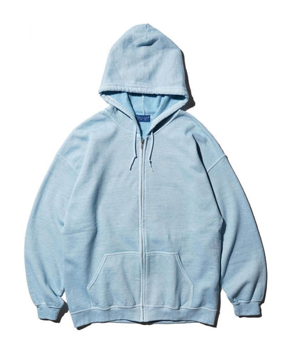 90S PIGMENT FULL ZIP HOODIE